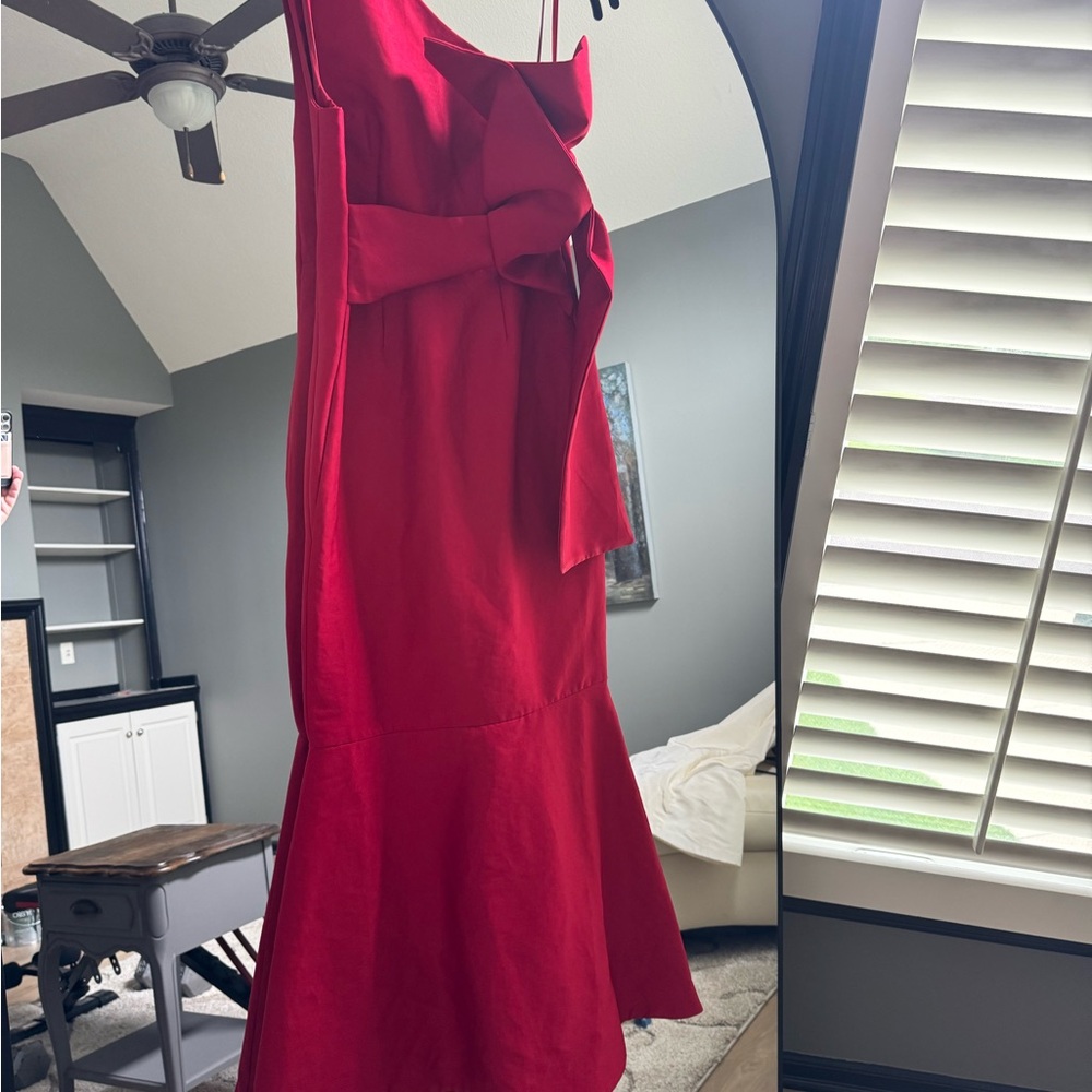KEEPSAKE the Label One Shoulder Red Dress